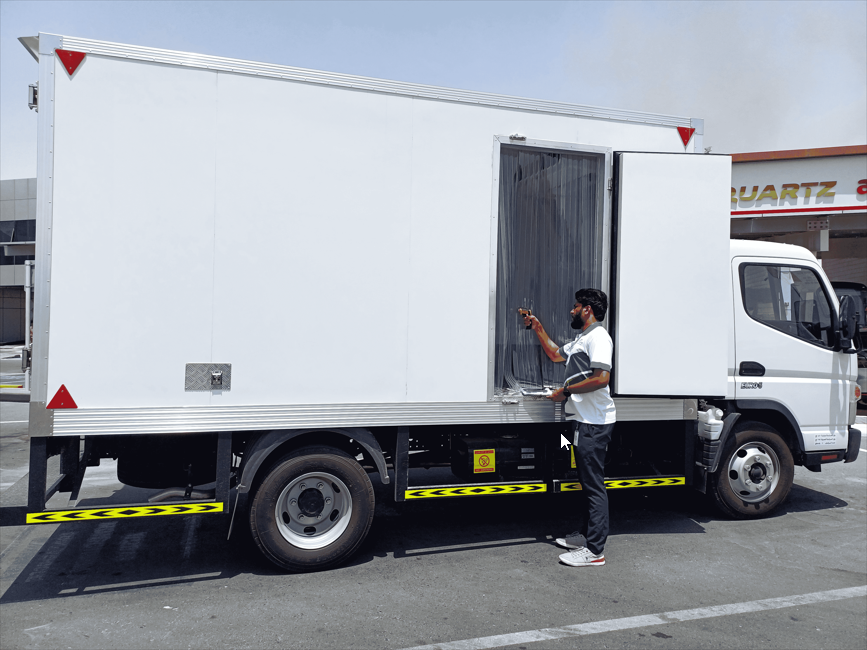 Hot Food Compartment Vehicle Inspection