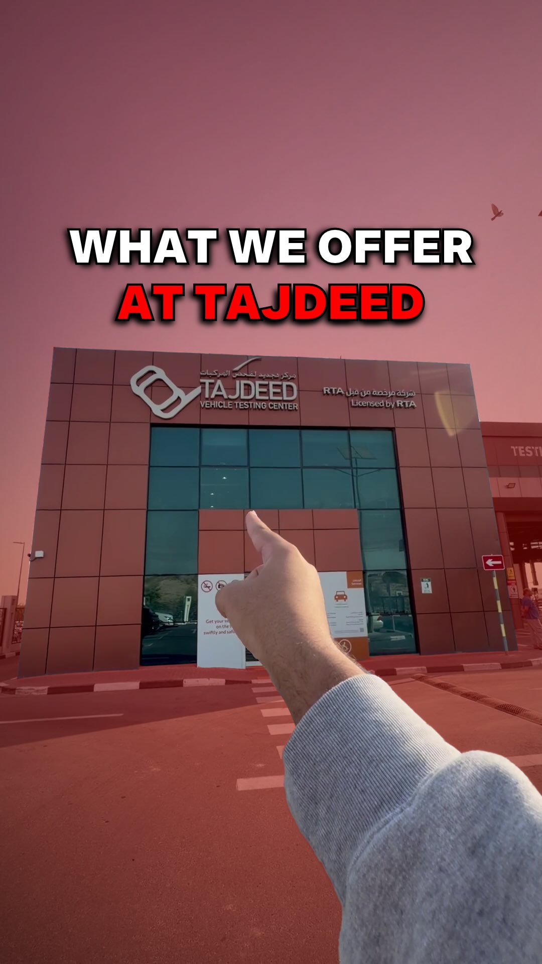 Tajdeed vehicle testing